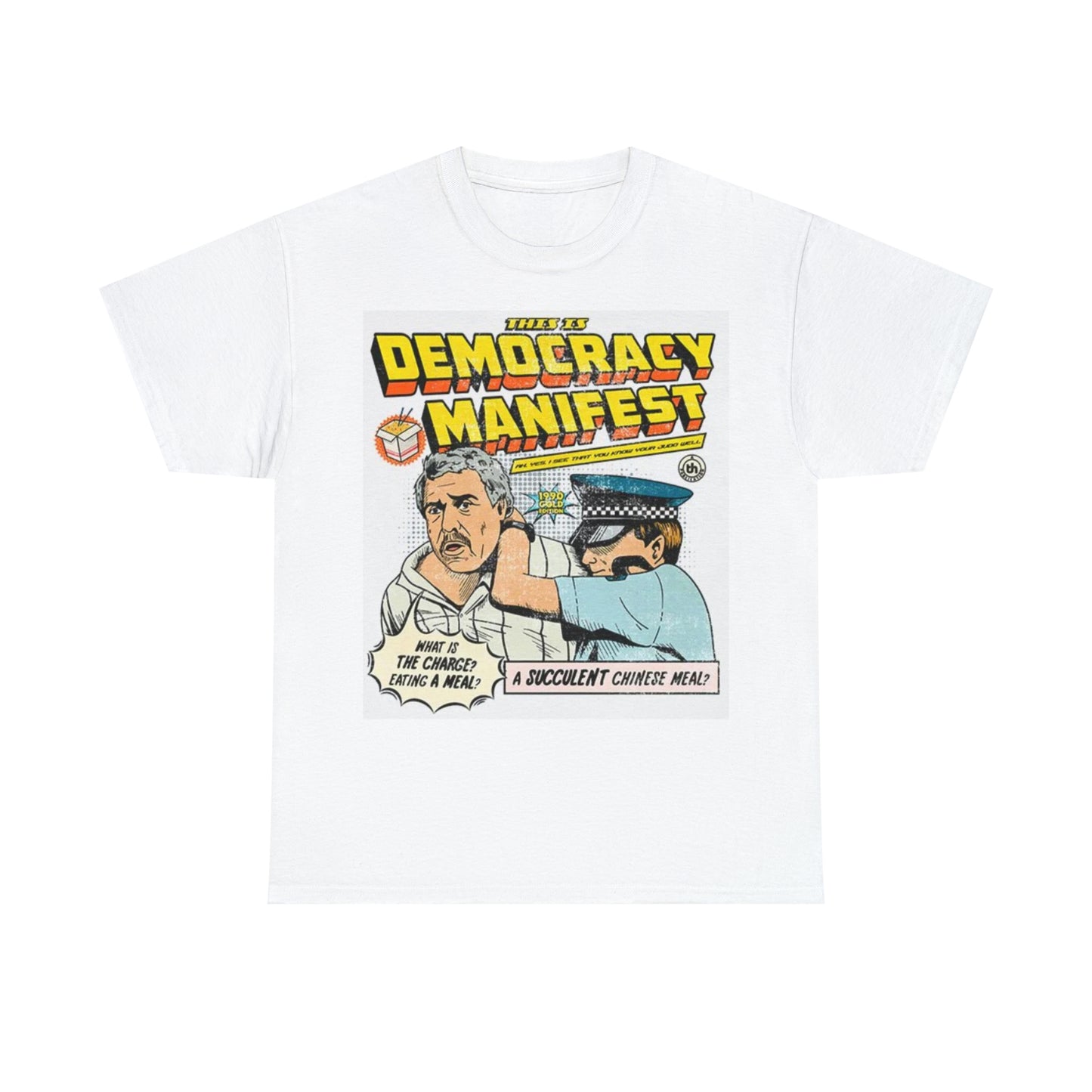 Democracy manifest Unisex Heavy Cotton T-shirt