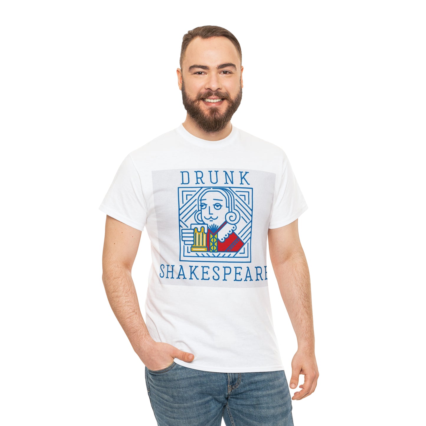 Drunk Shakespeare Unisex Heavy Cotton T-shirt