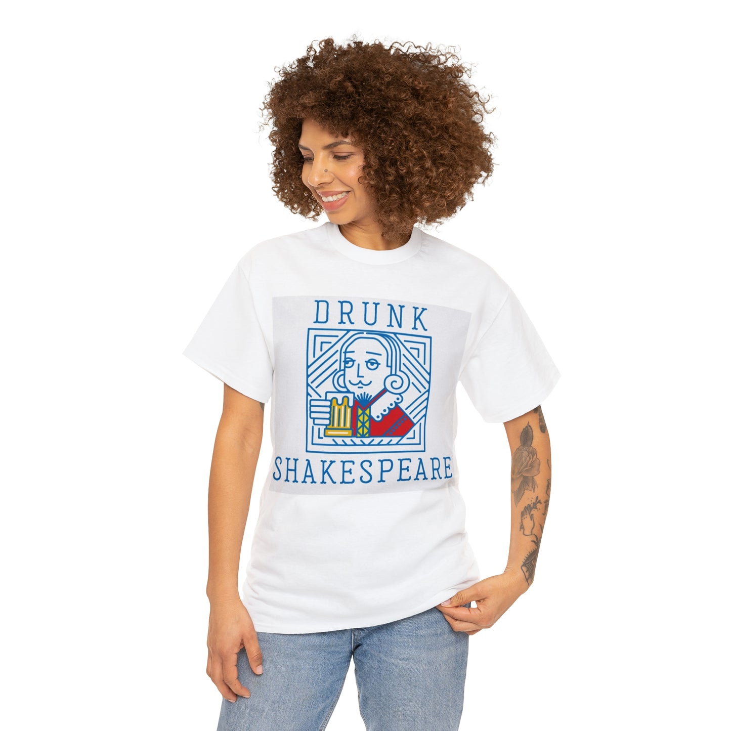 Drunk Shakespeare Unisex Heavy Cotton T-shirt