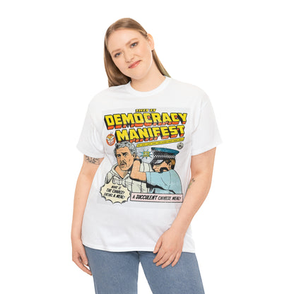 Democracy manifest Unisex Heavy Cotton T-shirt